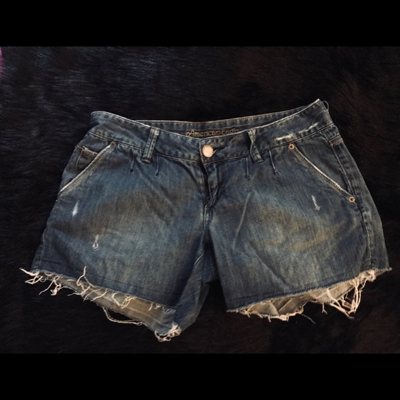 American Eagle Outfitters Pants - AE Frayed Jean Shorts